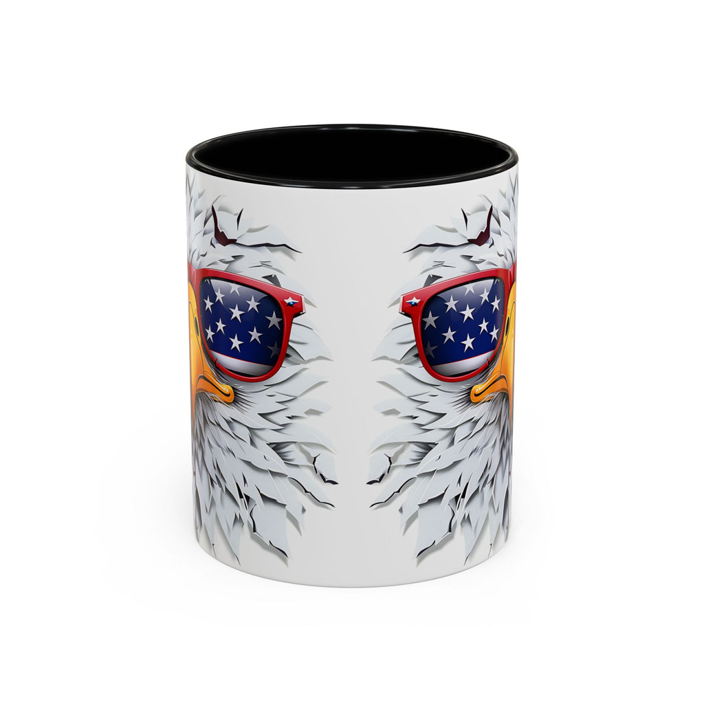 Patriotic Eagle Coffee Mug – Bold Design for Coffee Lovers
