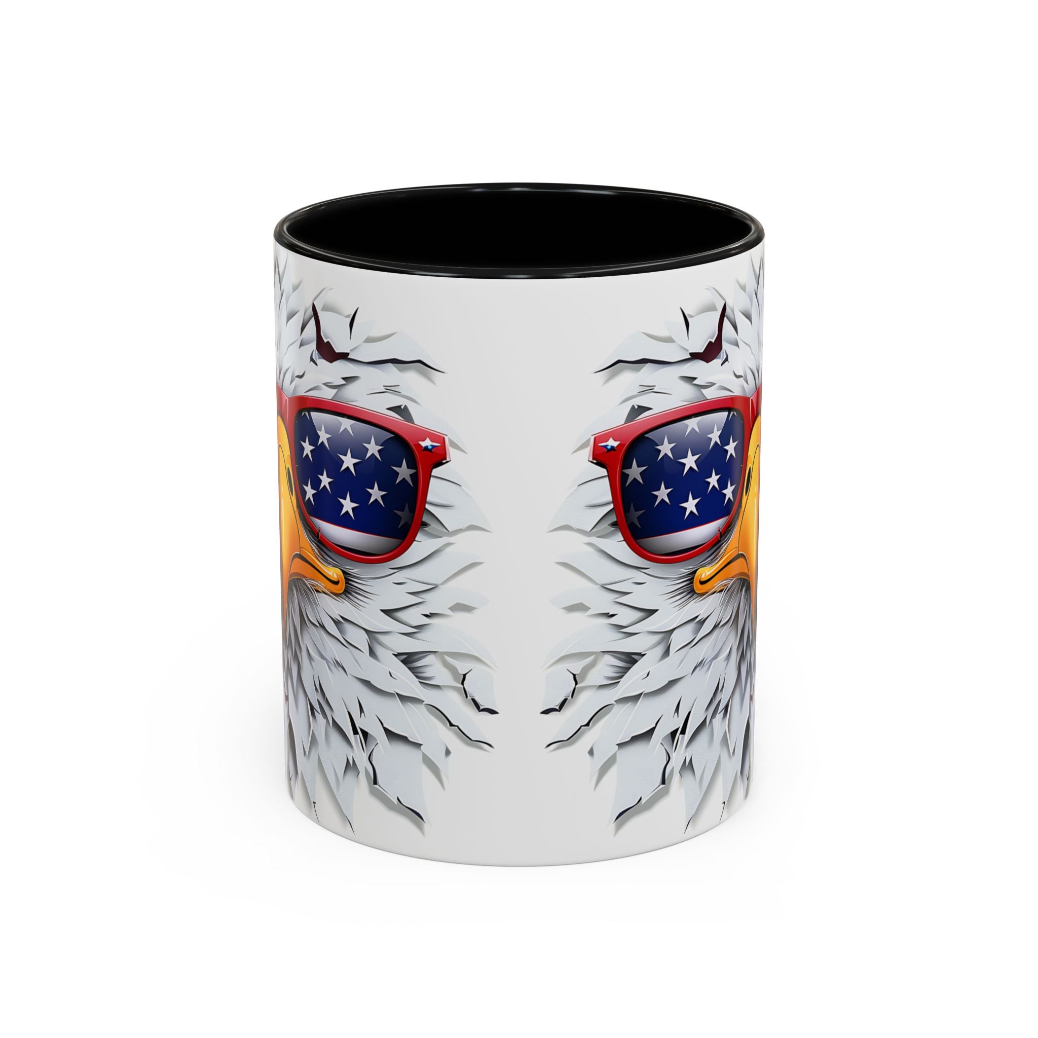 Patriotic Eagle Coffee Mug – Bold Design for Coffee Lovers