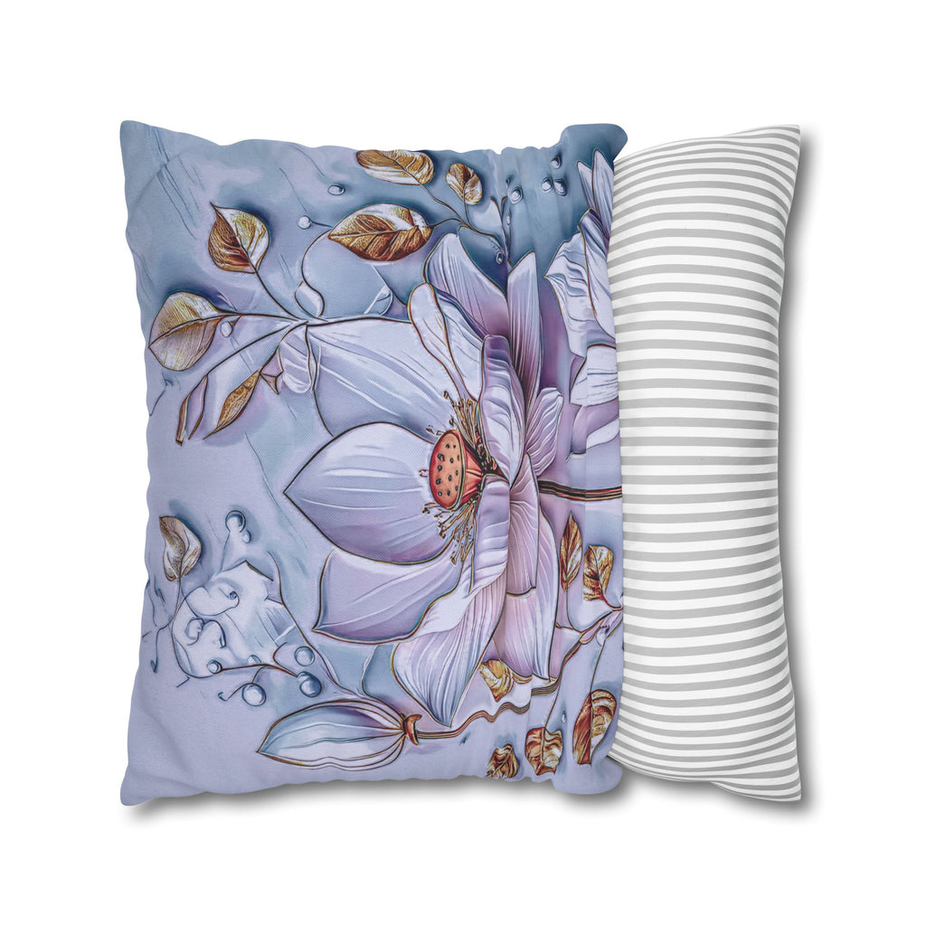 Floral 3D Decorative Pillow Cover - Nature Inspired