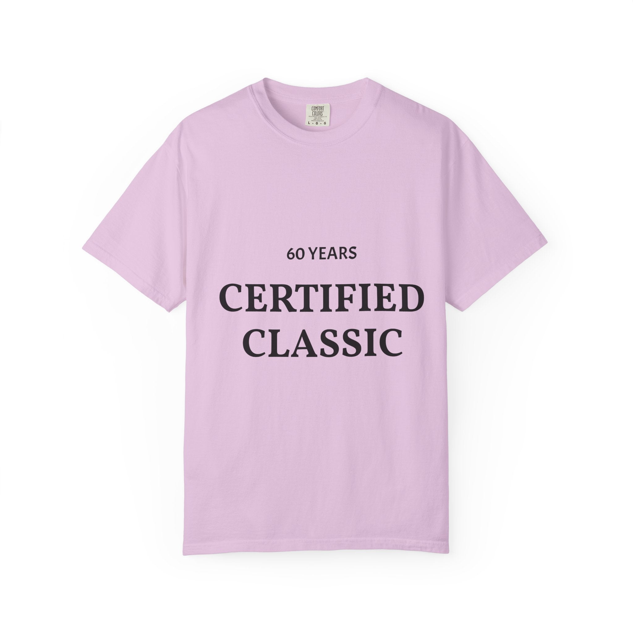 Certified Classic T-Shirt - 60 Years Retro Minimalist Tee