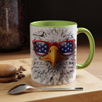 Patriotic Eagle Coffee Mug – Bold Design for Coffee Lovers