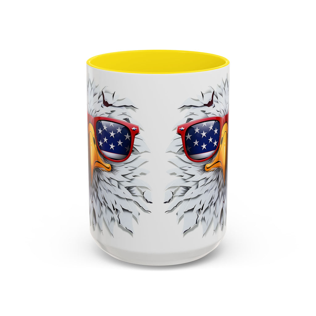 Patriotic Eagle Coffee Mug – Bold Design for Coffee Lovers