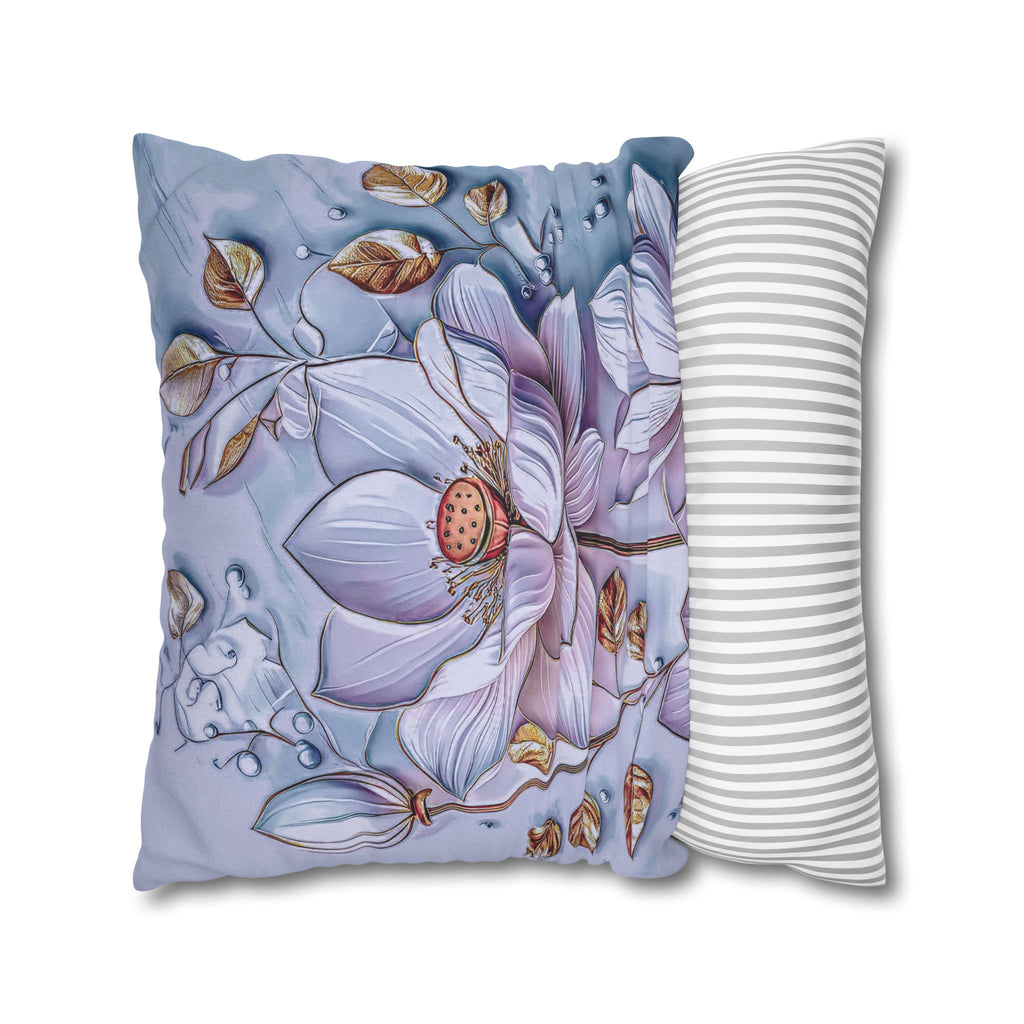 Floral 3D Decorative Pillow Cover - Nature Inspired