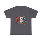 Patriotic USA Stars T-Shirt — Fourth of July American Flag Tee