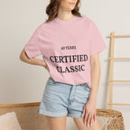 Certified Classic T-Shirt - 60 Years Retro Minimalist Tee