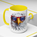 Patriotic Eagle Coffee Mug – Bold Design for Coffee Lovers