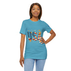 USA Flag Stars T-Shirt — Patriotic American Independence Day Tee