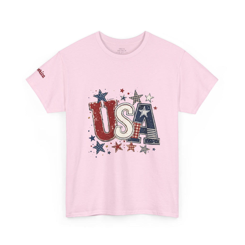 Patriotic USA Stars T-Shirt — Fourth of July American Flag Tee