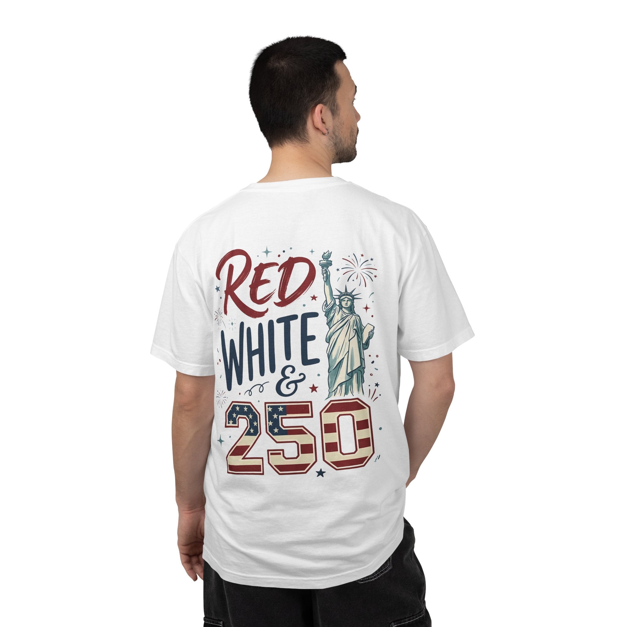 Patriotic T-Shirt: Land of the Free Because of the Brave