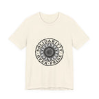Solidarity Over Pride sunflower logo Tee | People Over Profit values-led apparel