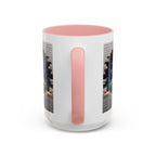 American Flag & Statue of Liberty Accent Coffee Mug – Patriotic USA Ceramic Mug