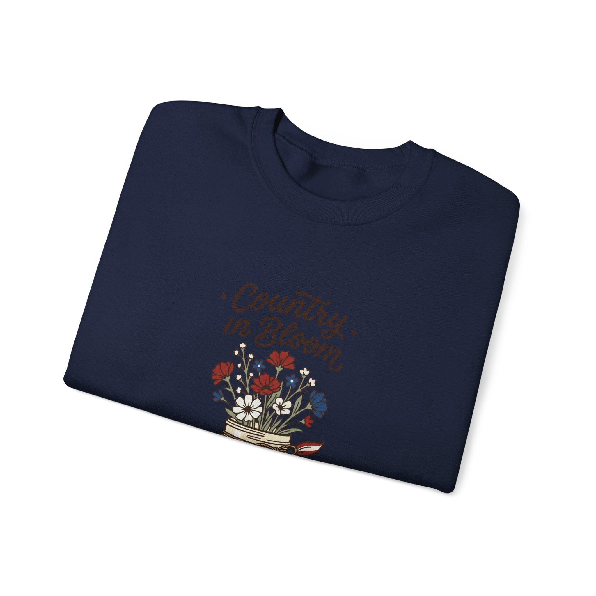 Country in Bloom Sweatshirt | Country Aesthetic Design