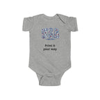 USA Floral Infant Bodysuit - Comfortable Baby Onesie