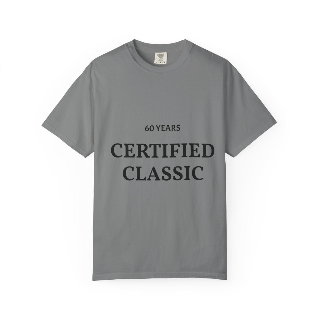 Certified Classic T-Shirt - 60 Years Retro Minimalist Tee