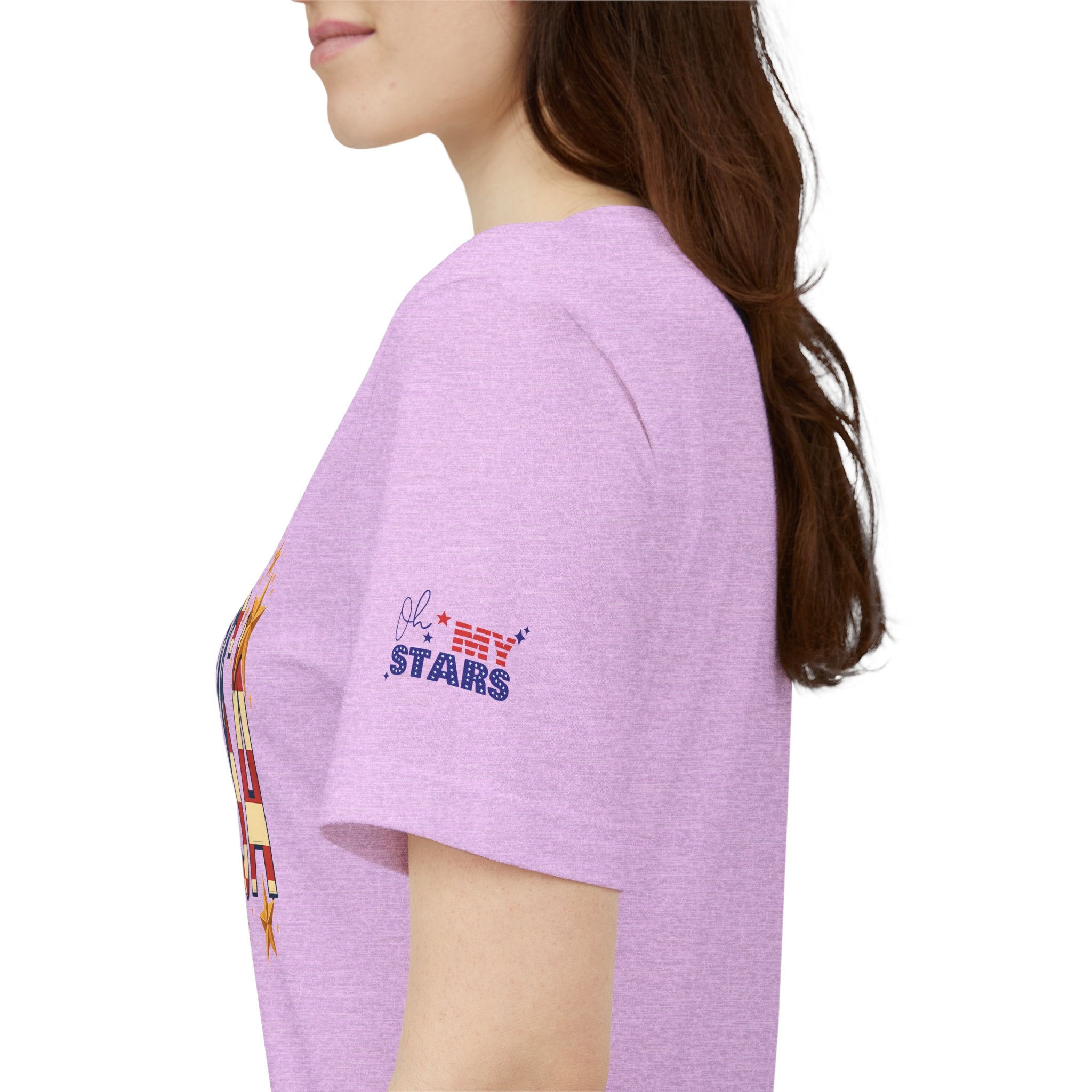 USA Flag Stars T-Shirt — Patriotic American Independence Day Tee