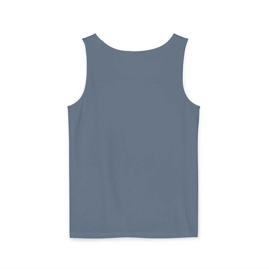 50 Years American Flag Castle Tank Top for Celebratory Wear