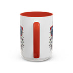 Patriotic Eagle Coffee Mug with American Flag Sunglasses