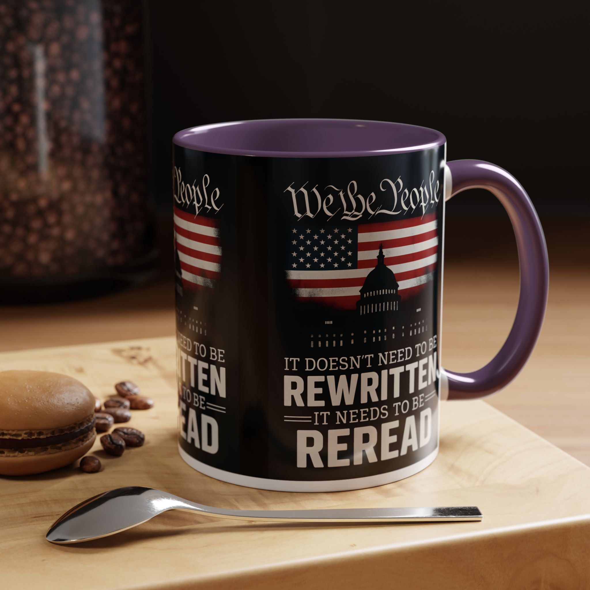 Patriotic We the People Coffee Mug - 11 & 15 oz