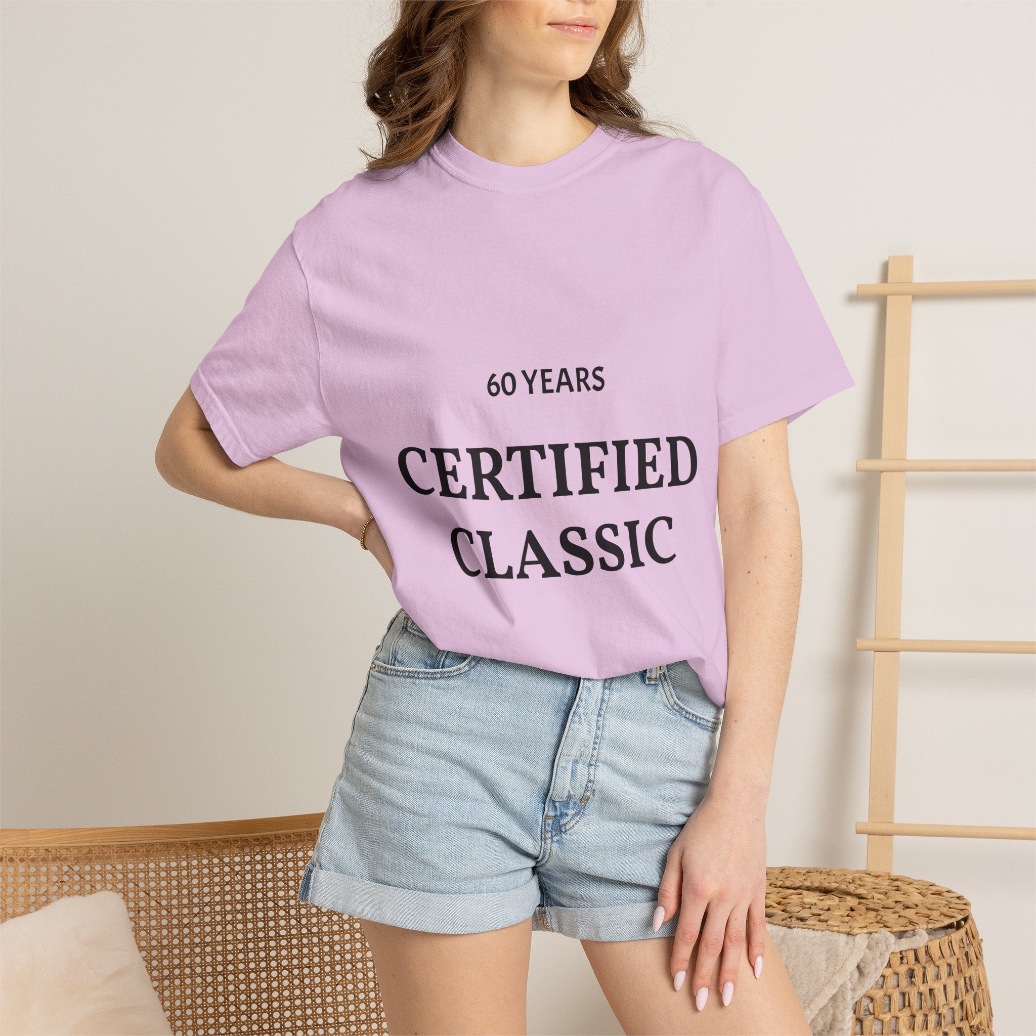 Certified Classic T-Shirt - 60 Years Retro Minimalist Tee