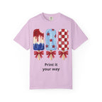 Patriotic Popsicle T-Shirt — Red, White & Blue Fourth of July Tee