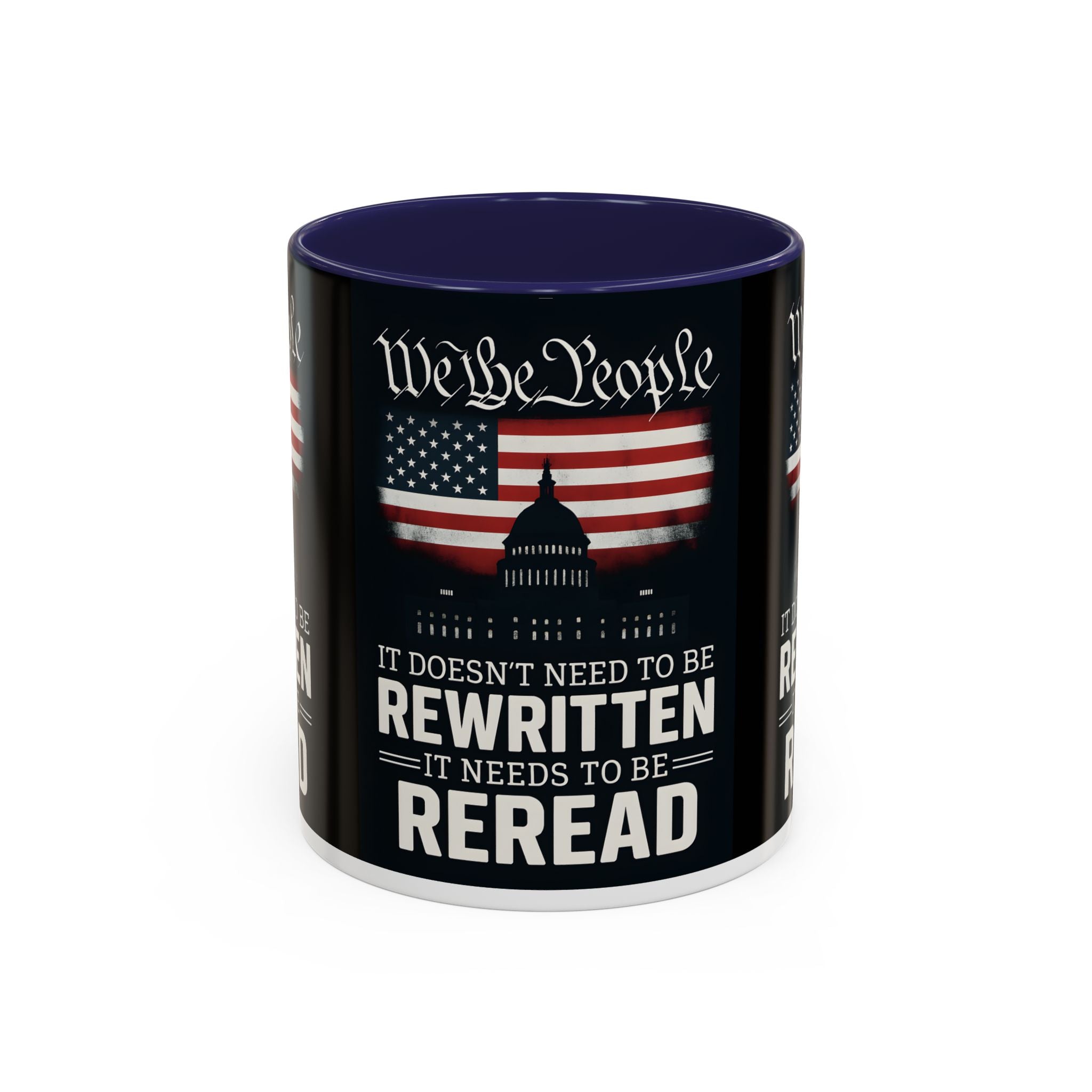Patriotic We the People Coffee Mug - 11 & 15 oz