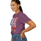 Patriotic Popsicle T-Shirt — Red, White & Blue Fourth of July Tee
