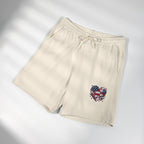American Flag Heart Shorts for Summer Comfort