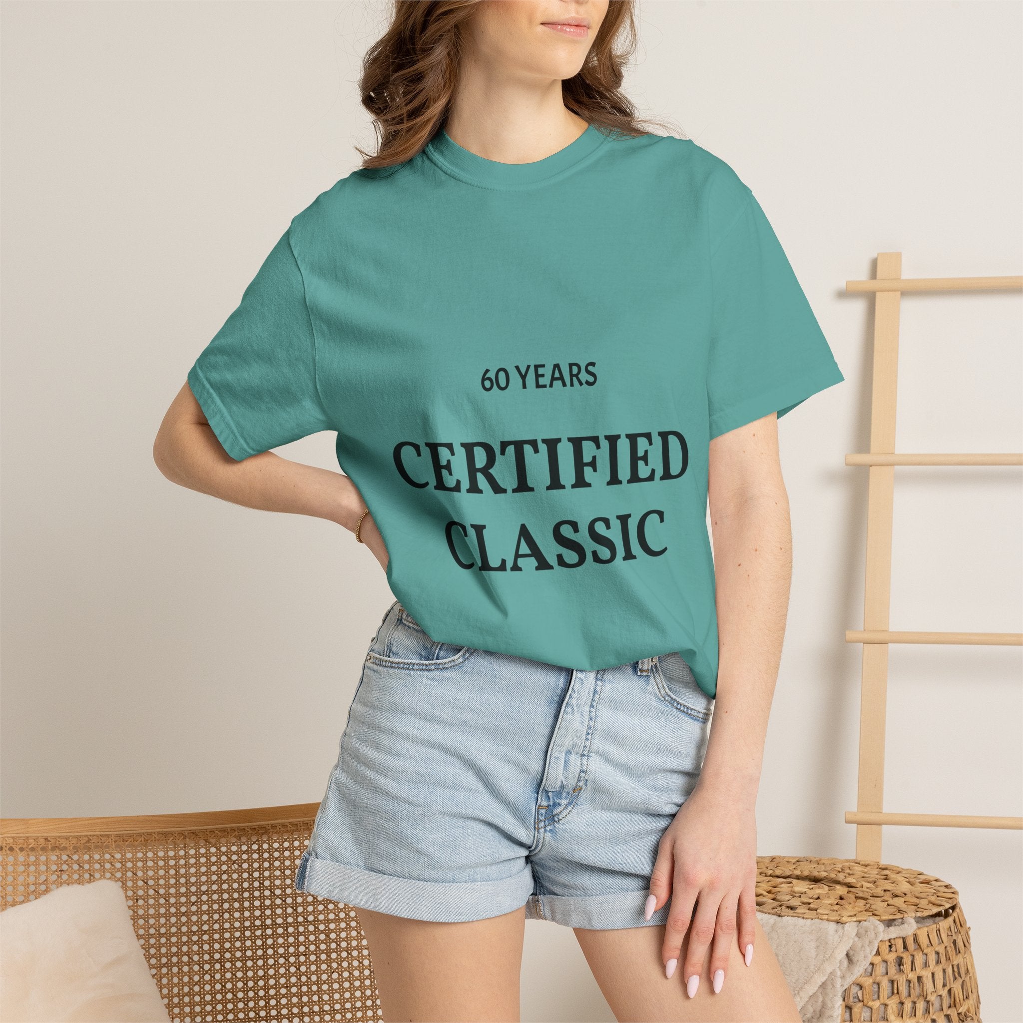 Certified Classic T-Shirt - 60 Years Retro Minimalist Tee