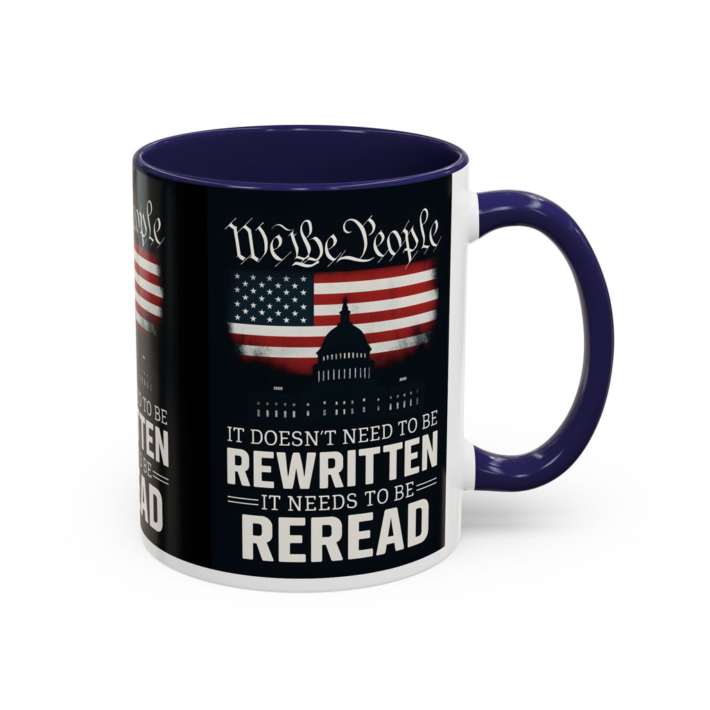 Patriotic We the People Coffee Mug - 11 & 15 oz