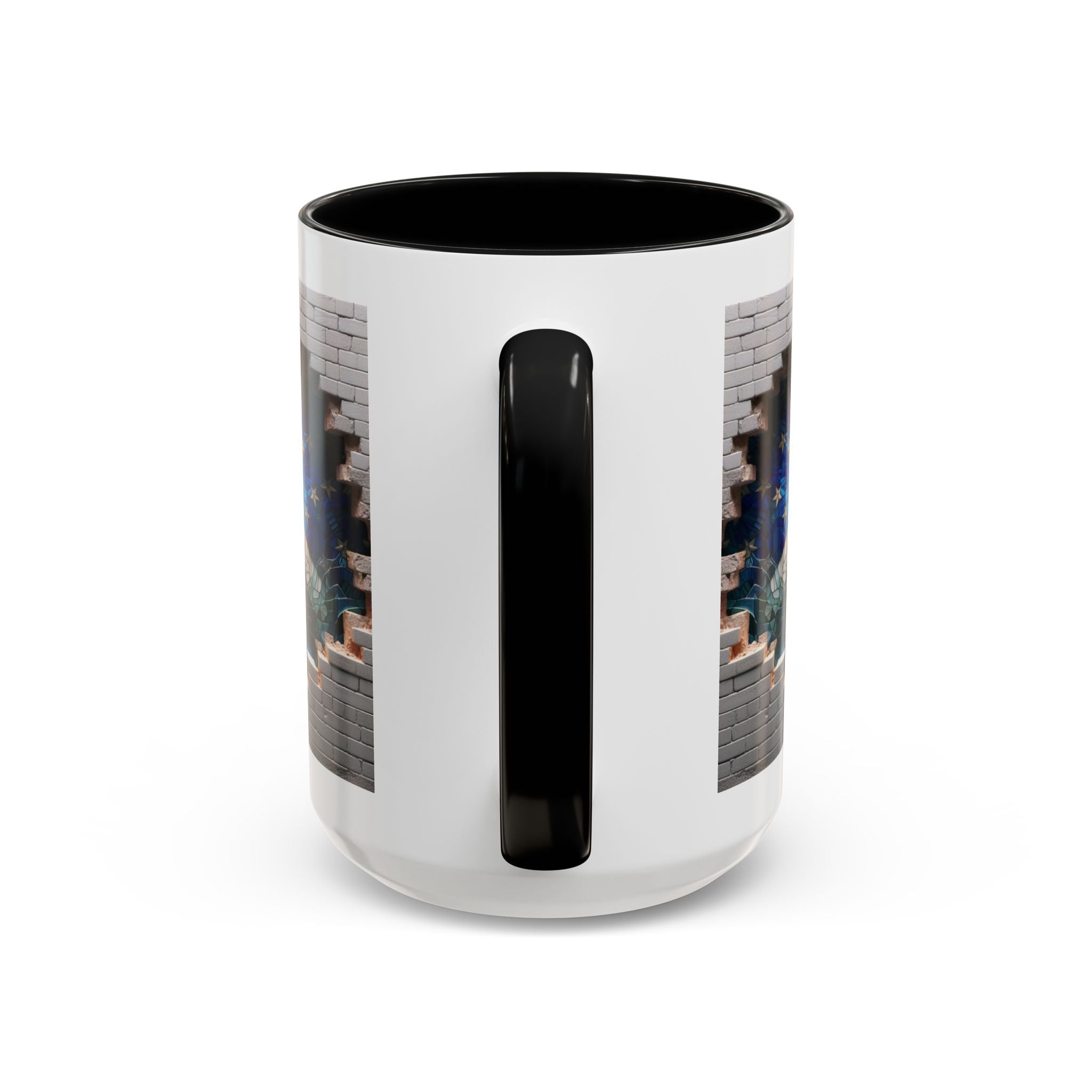 American Flag & Statue of Liberty Accent Coffee Mug – Patriotic USA Ceramic Mug