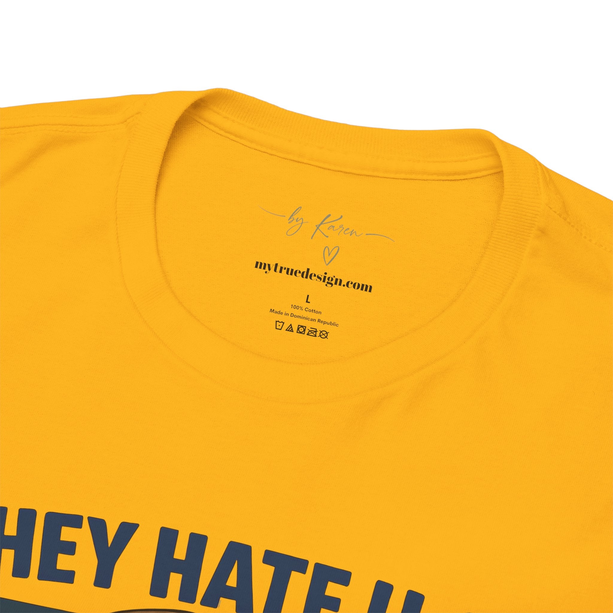 Patriotic George Washington Tee — "They Hate U.S. Because They Ain't U.S."