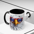 Patriotic Eagle Coffee Mug – Bold Design for Coffee Lovers