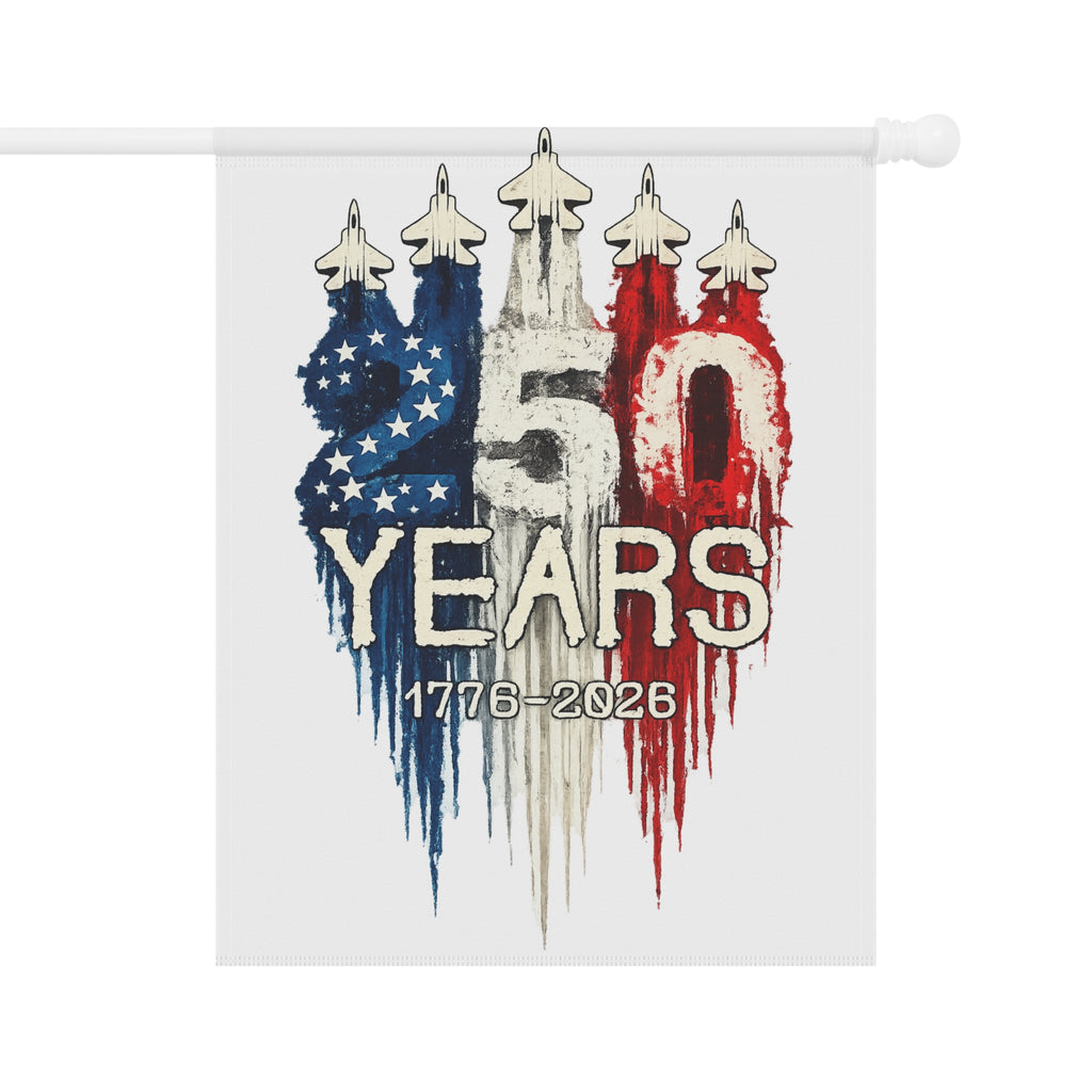 Patriotic Garden Flag for 250th Anniversary Commemorations