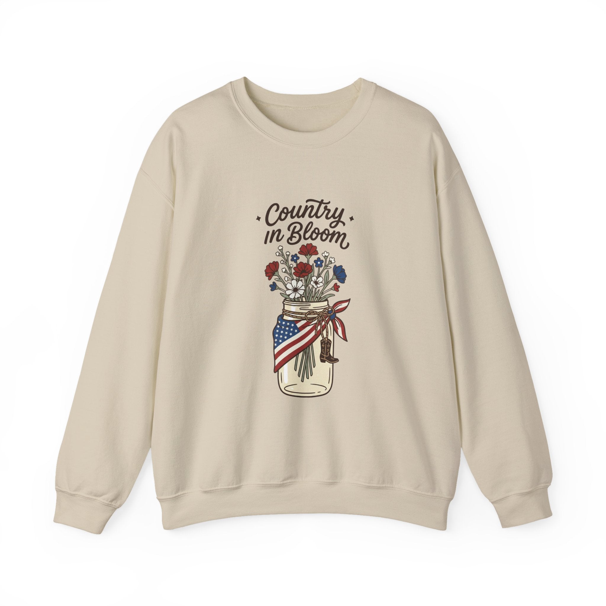 Country in Bloom Sweatshirt | Country Aesthetic Design