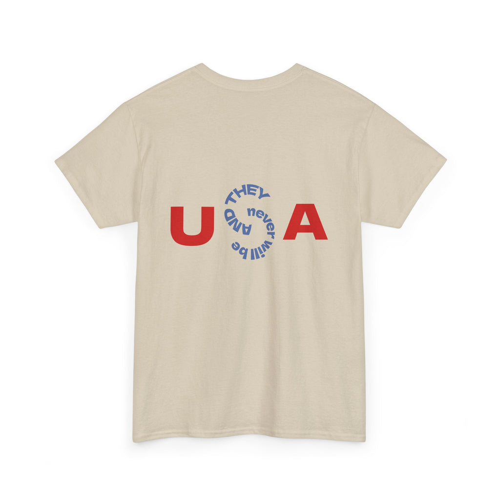 Patriotic George Washington Tee — "They Hate U.S. Because They Ain't U.S."