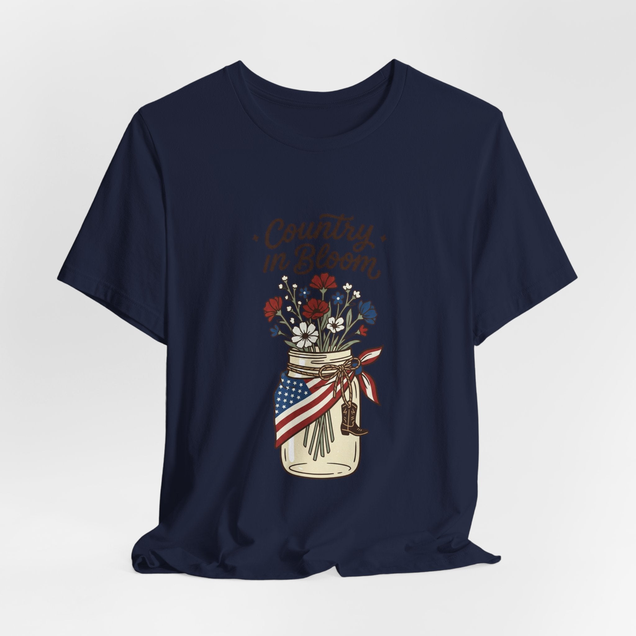 Country in Bloom Mason Jar Tee | Coastal Cowgirl, Western Chic