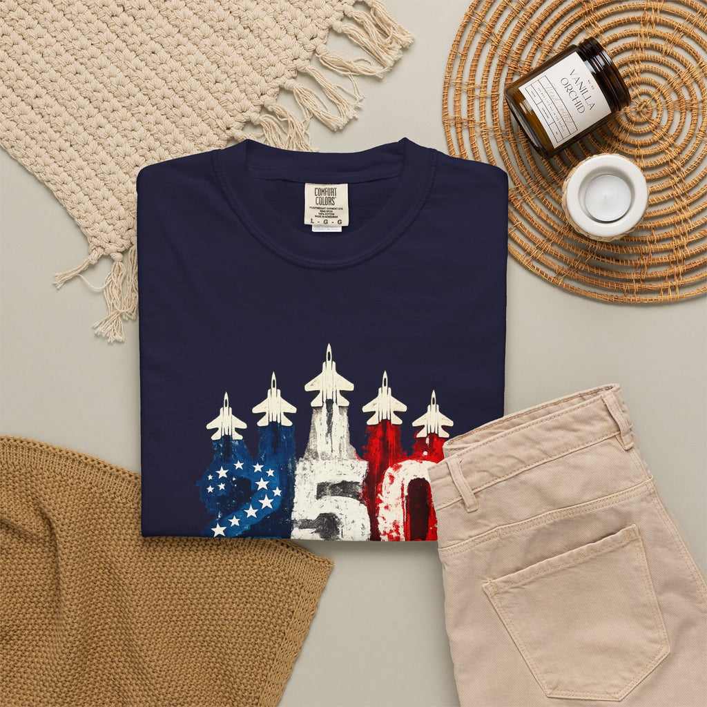 250 Years Patriotic T-Shirt Celebrating 1776–2026