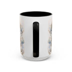 Tiger Watercolor Accent Coffee Mug – Artistic Wildlife Ceramic Mug (11/15oz)