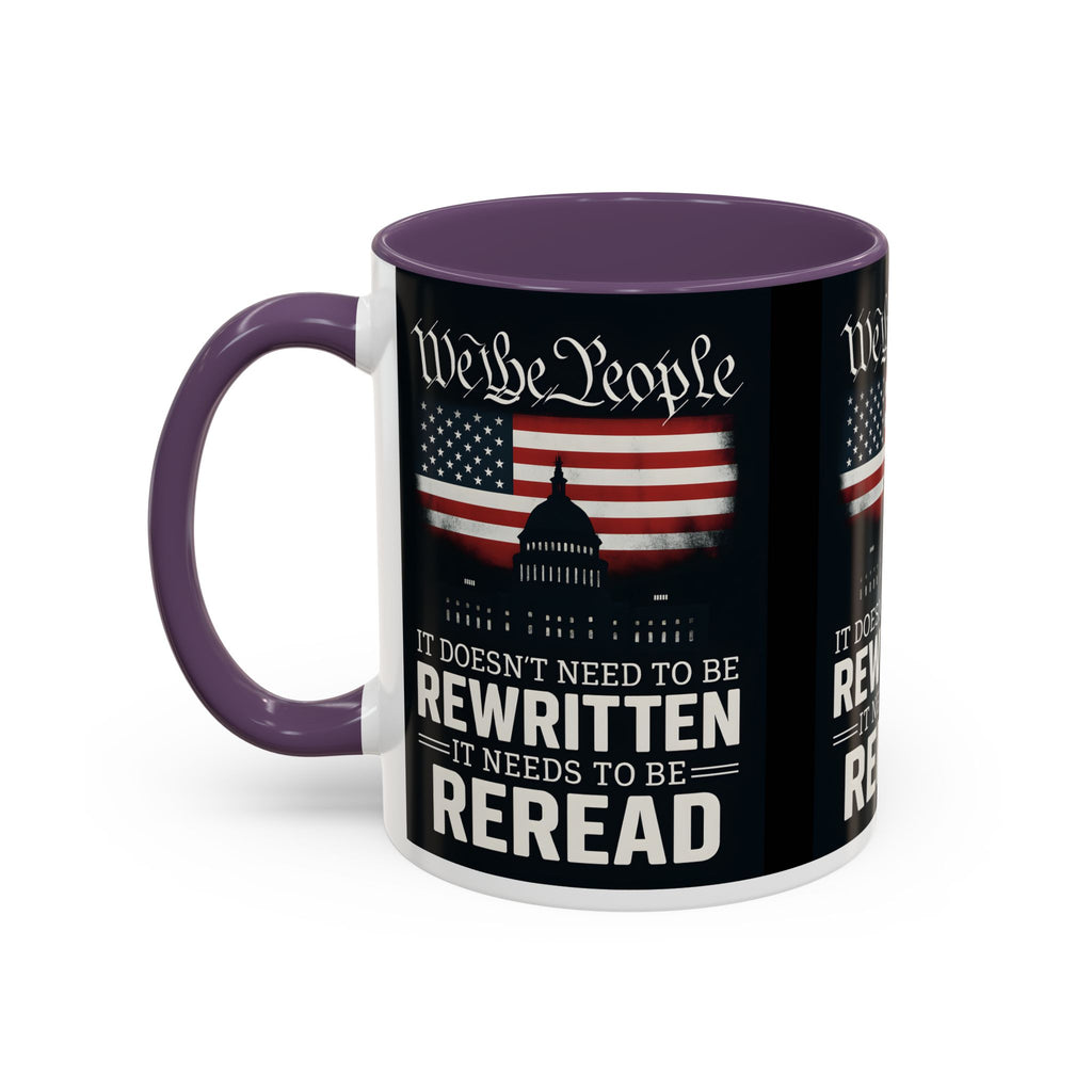 Patriotic We the People Coffee Mug - 11 & 15 oz