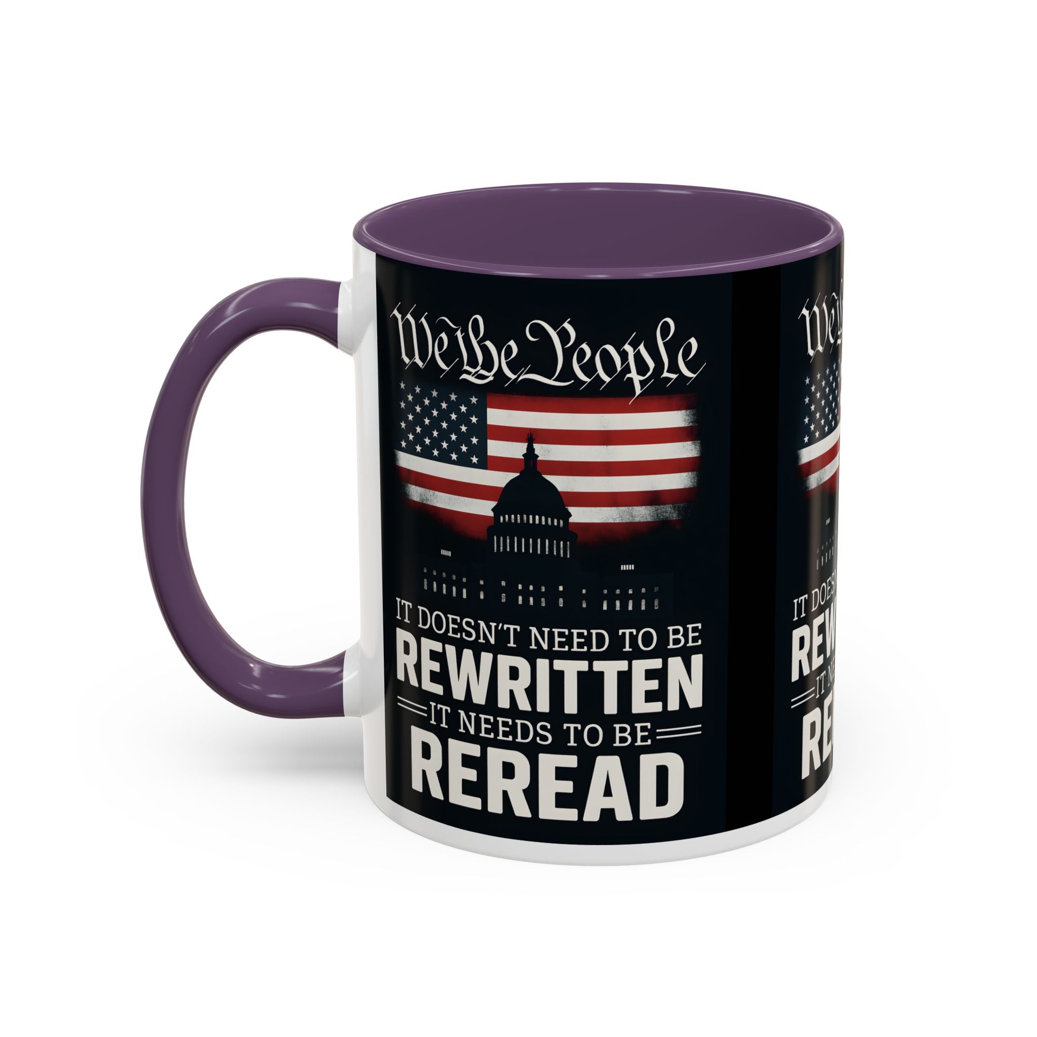 Patriotic We the People Coffee Mug - 11 & 15 oz