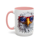 Patriotic Eagle Coffee Mug – Bold Design for Coffee Lovers