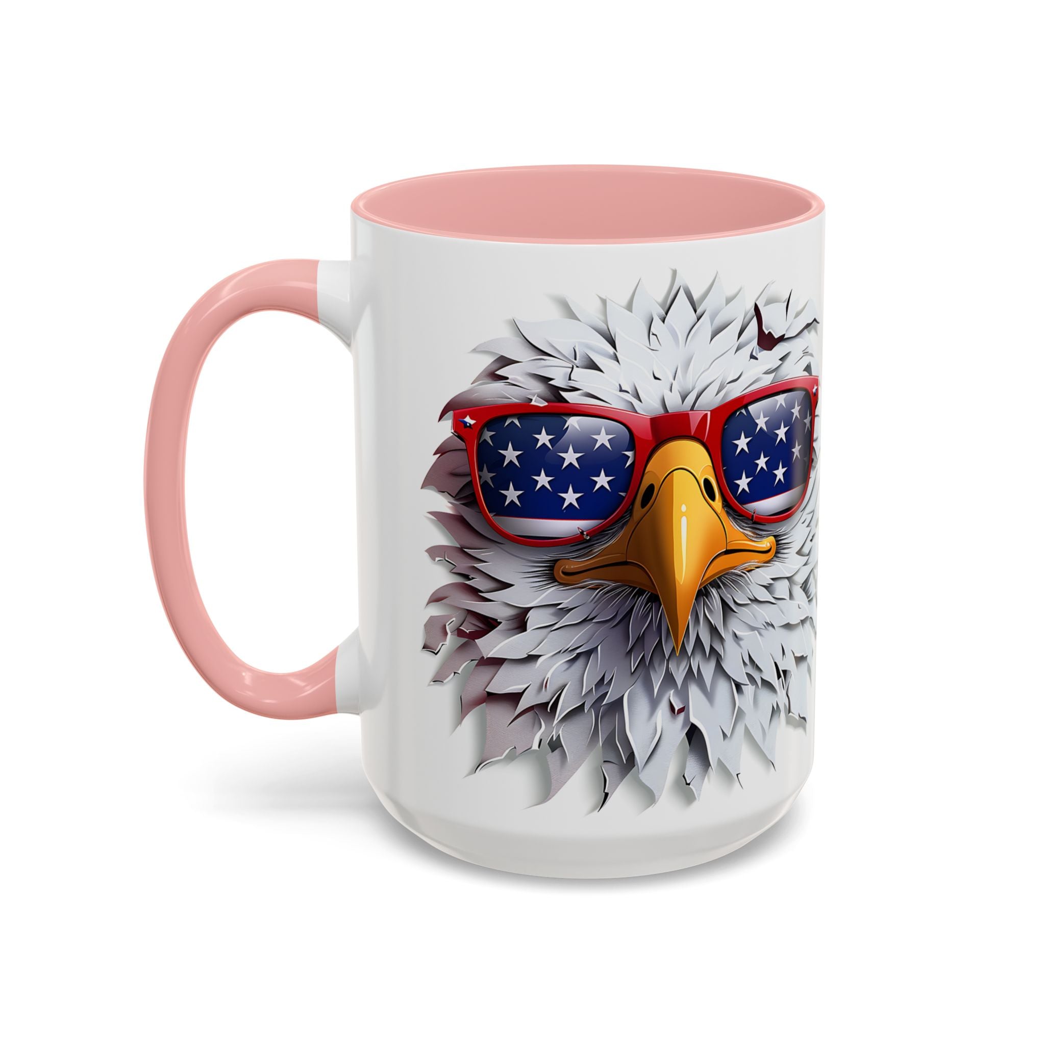Patriotic Eagle Coffee Mug – Bold Design for Coffee Lovers