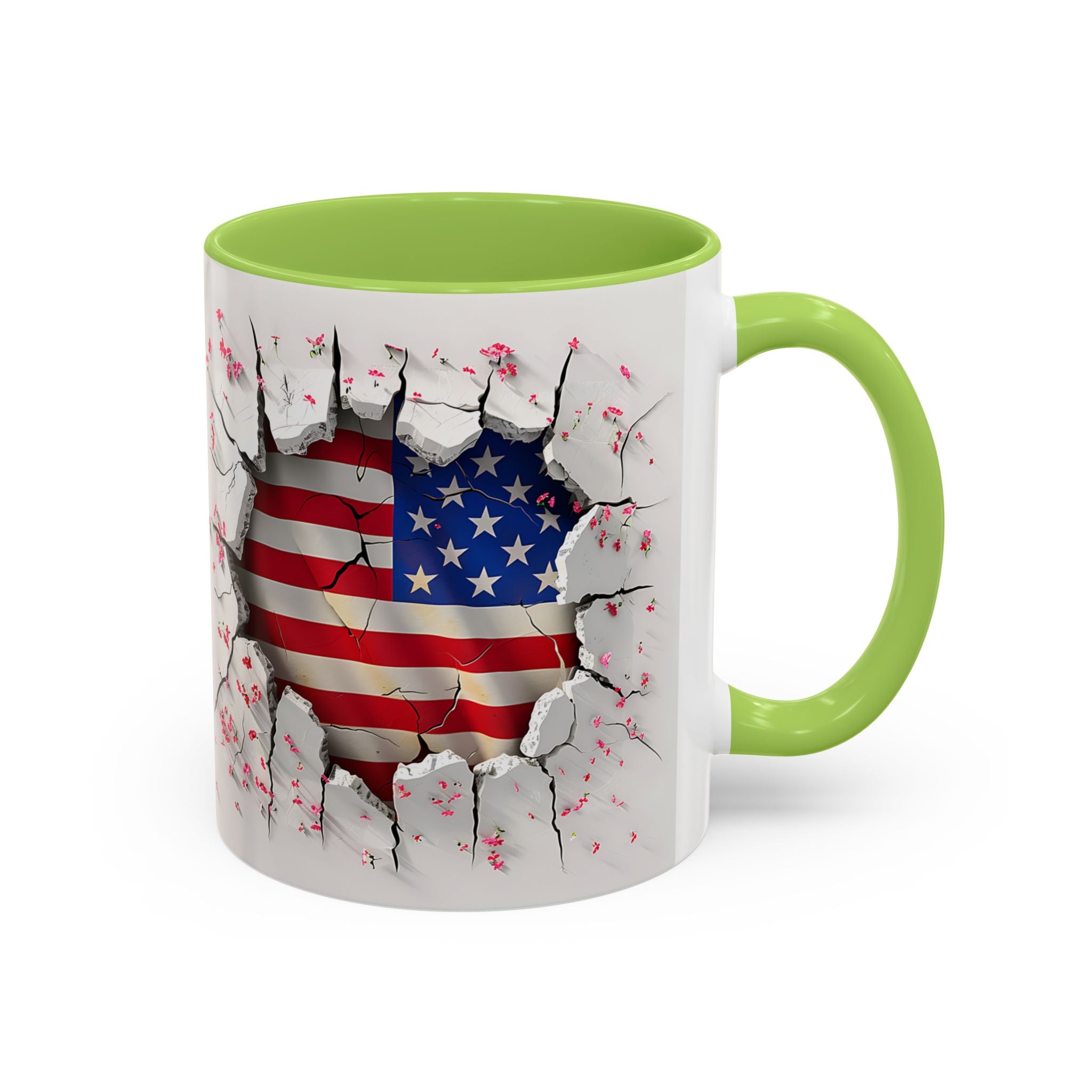 American Flag Coffee Mug – Patriotic Design