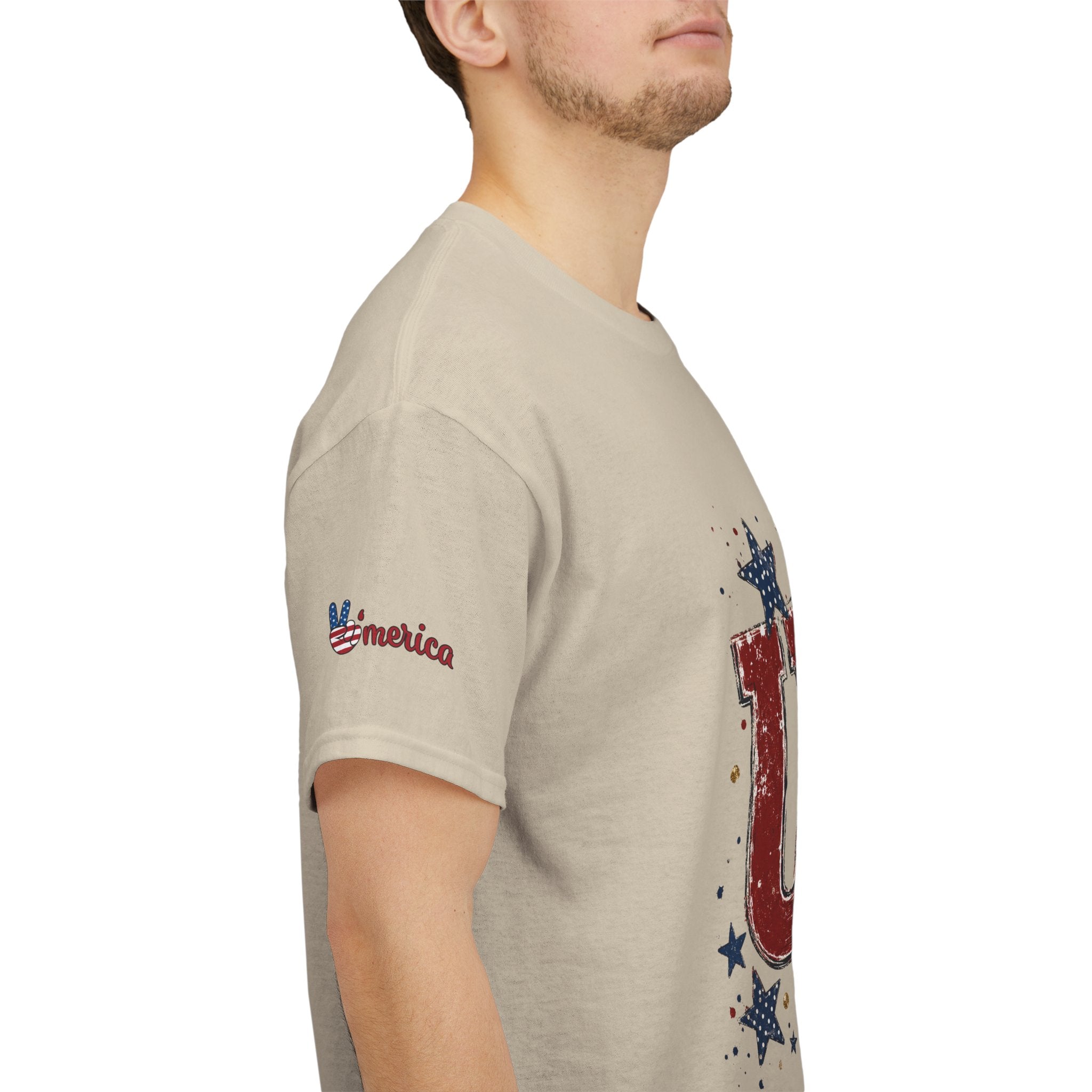 Patriotic USA Stars T-Shirt — Fourth of July American Flag Tee