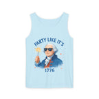 Party Like It's 1776 Tank Top — Patriotic George Washington Graphic