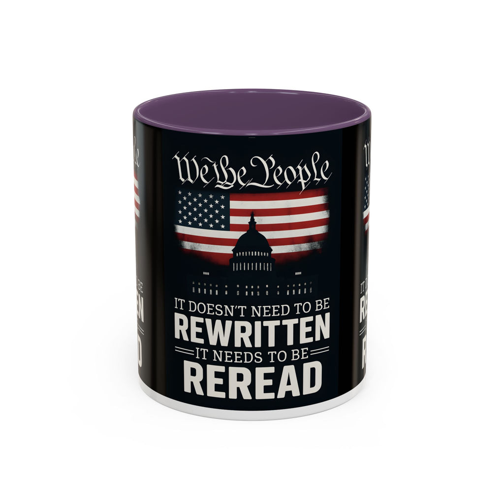 Patriotic We the People Coffee Mug - 11 & 15 oz
