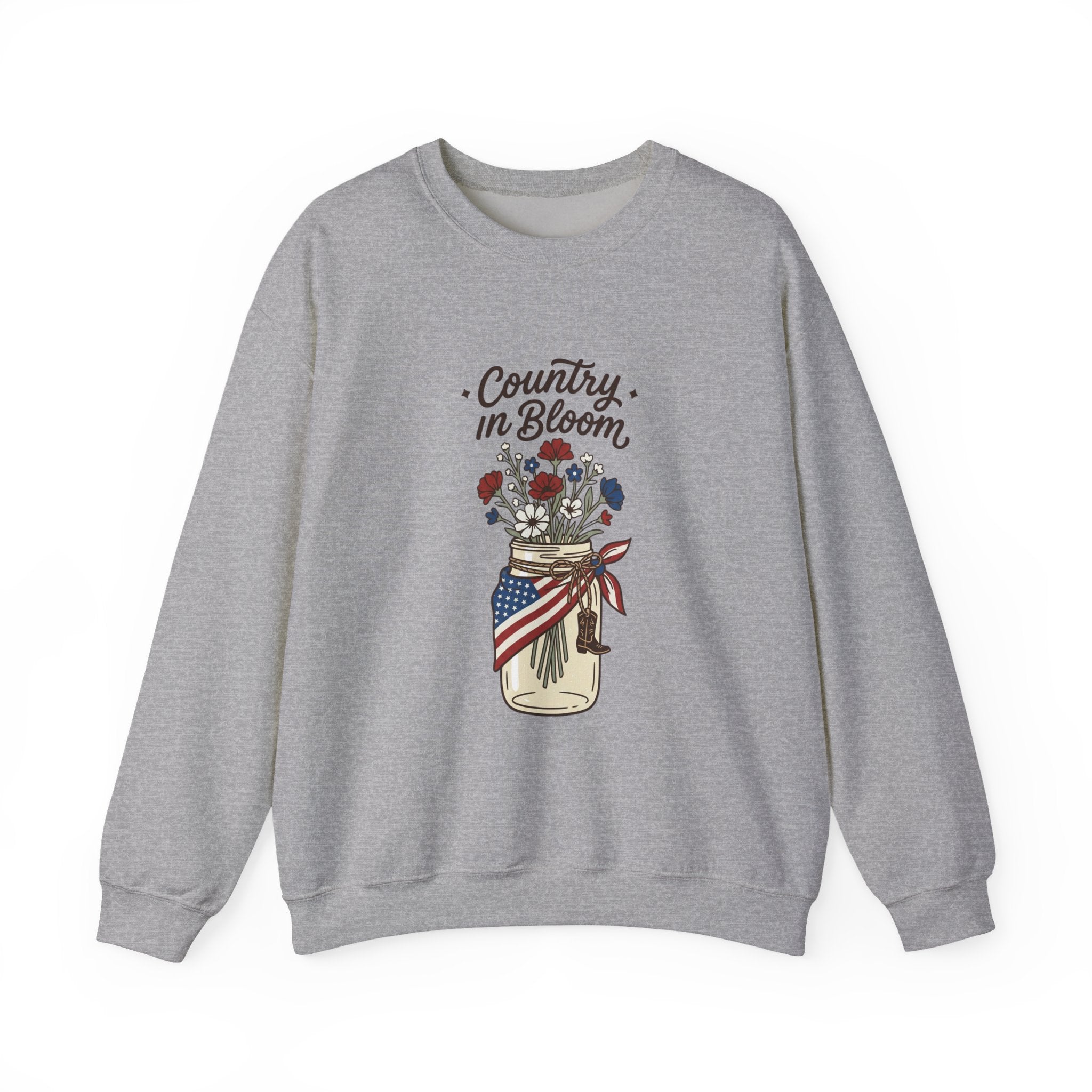 Country in Bloom Sweatshirt | Country Aesthetic Design