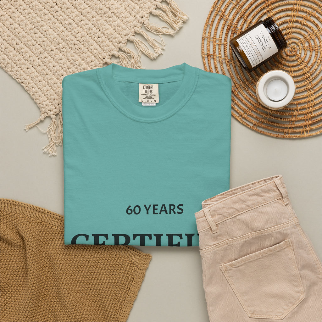 Certified Classic T-Shirt - 60 Years Retro Minimalist Tee
