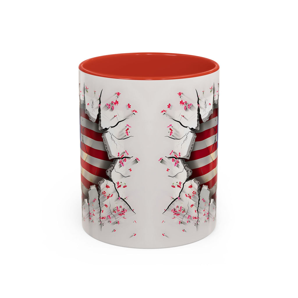 American Flag Coffee Mug – Patriotic Design