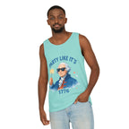 Party Like It's 1776 Tank Top — Patriotic George Washington Graphic
